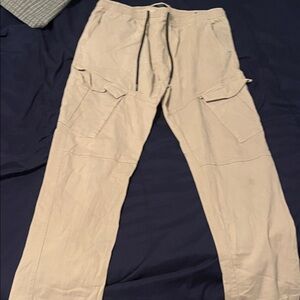 Brooklyn Cloth Men's Light Tan Cargo Pants